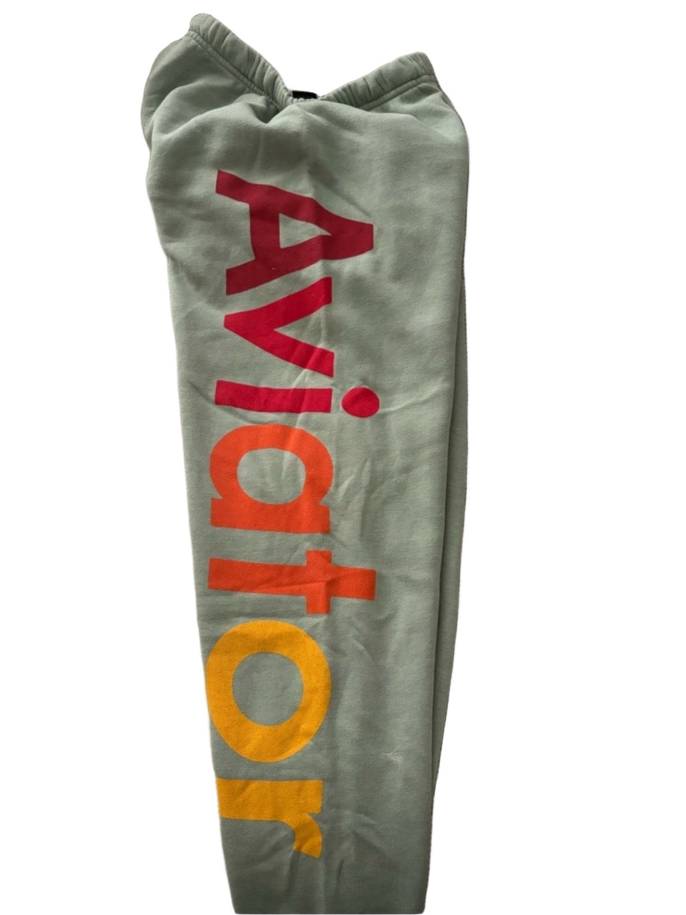 Aviator Nation Sweatpants, Green / Sage | Size Small - Picture 4 of 6